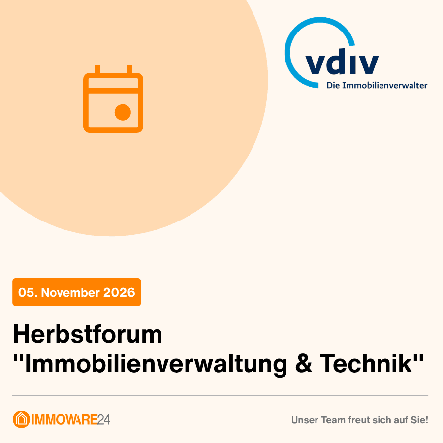 Herbstforum “Immobilienverwaltung & Technik” 2026