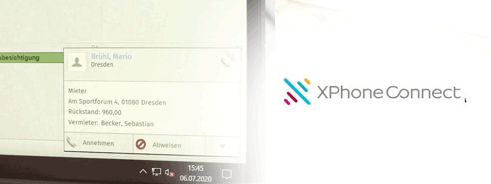 Immobilienverwaltungssoftware mit XPhone als Partner